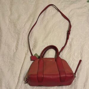 Hot pink Leather Handbag